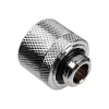 Alphacool Eiszapfen Connector gerade G1/4 Zoll AG auf 16/10mm - Chromsilber