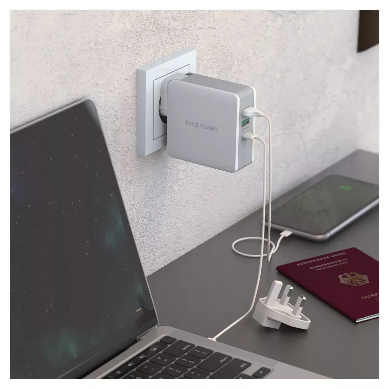 RealPower Charger DeskCharge-65 Travel 65W