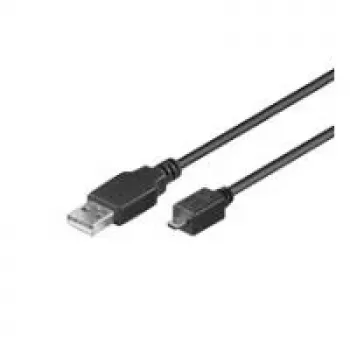 Wentronic 93972 USB-Kabel Schwarz
