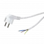 Logilink - Netzkabel - CEE 7/7 (M) auf offenes Ende - AC 250 V - 1,5 m - Weiß (CP136)