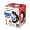 Esperanza EKK027 elektrischer Wasserkocher 1,7 L 2200 W Schwarz, Transparent