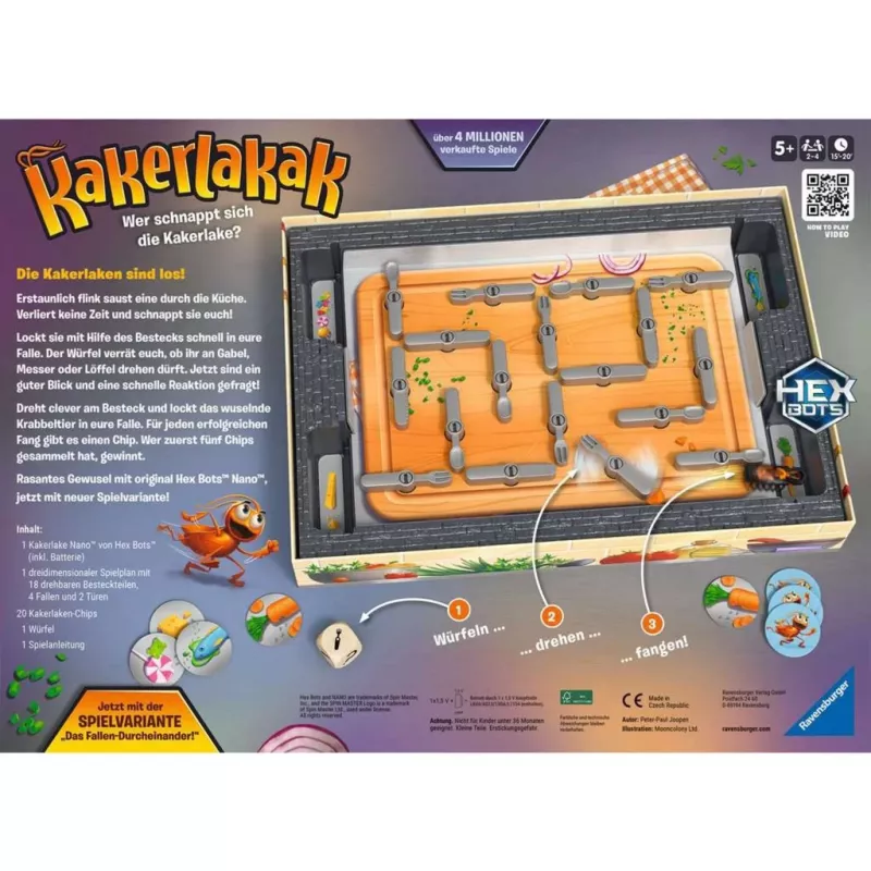 Kakerlakak, Brettspiel