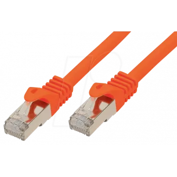 shiverpeaks BASIC-S Netzwerkkabel Orange 0,25 m Cat7 S/FTP