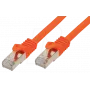 shiverpeaks BASIC-S Netzwerkkabel Orange 0,25 m Cat7 S/FTP