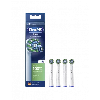 Oral-B Pro CrossAction Ersatzbürstenköpfe, 4 Stück