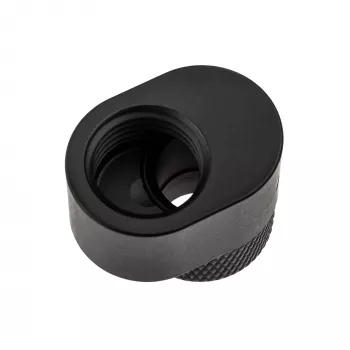 XSPC G1/4 Rotary 7mm Offset Fitting - mattes Schwarz