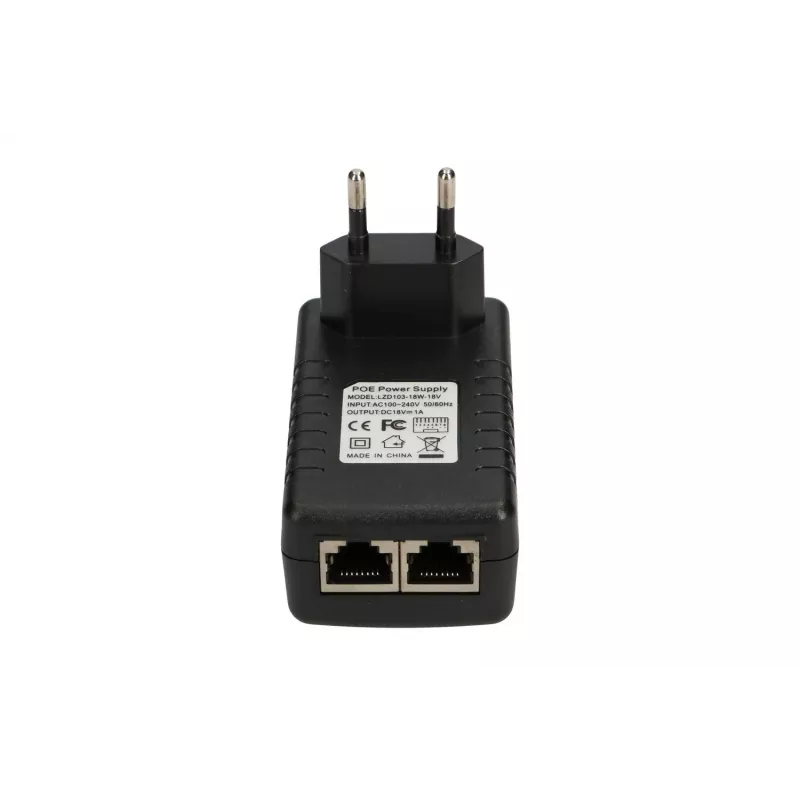 PoE-Adapter Extralink POE-18-18W 18V 1A 18W Wandstecker