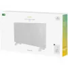 Konvektor-Elektroheizgerät Hombli HBCH-0309, 2000 W, Kohlefaserheizung, für Innenbereich Boden/Wand, weiß