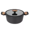 Schmortopf RESTO 93188 Kochtopf für den Herd, 24 cm, 4,4 L