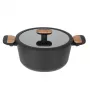 Schmortopf RESTO 93188 Kochtopf für den Herd, 24 cm, 4,4 L