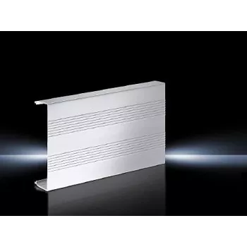 Rack-Zubehör Rittal 9609.000, graues PVC-Gehäuse, Breite 500 mm
