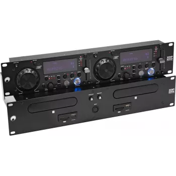 DJ-CD/MP3-Player Omnitronic XDP-3002 Dual-Deck mit USB-Unterstützung