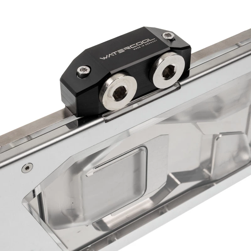 Watercool Heatkiller IV für Radeon RX 5700 XT, RGB - Acryl + Nickel, silber