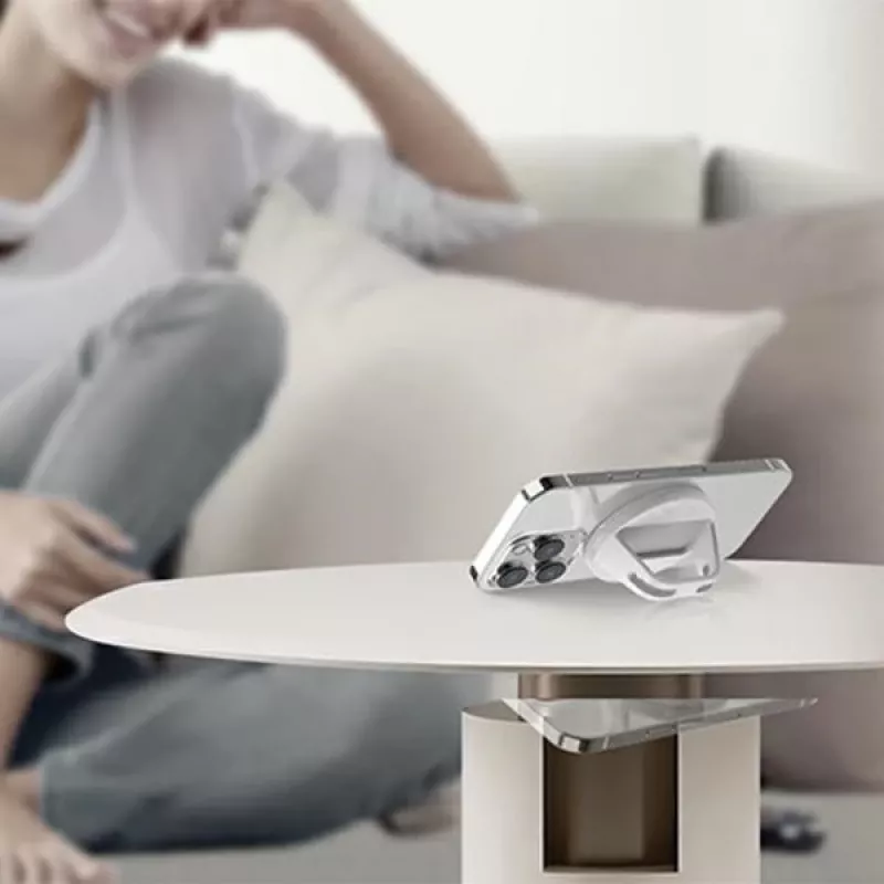 Telefonständer SODI SIM-300 Silber MagSafe – Desktop-Halterung für MagSafe-kompatibles iPhone