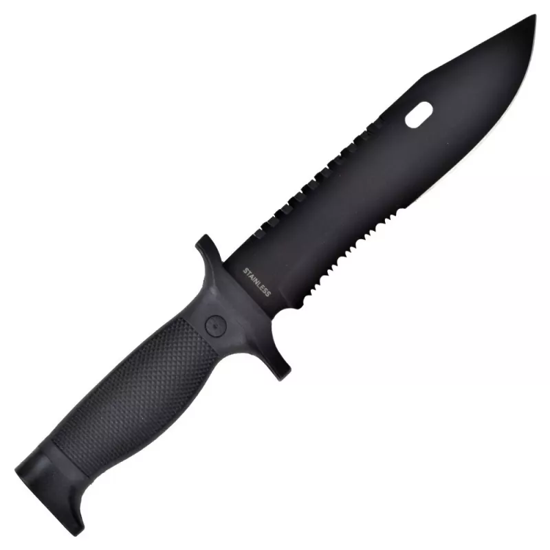 SCK 828-6 Schwarzes Taktikmesser