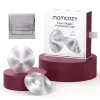 Momcozy 999 Silber Stillschild 55MM 2 Stück L