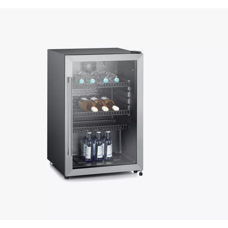 Kompressor-Weinkühlschrank Severin FKS 8840 42 Flaschen freistehend Schwarz