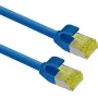 Netzwerkkabel Helos 333085 7,5 m Cat6a S/FTP RJ-45 Blau Gelb