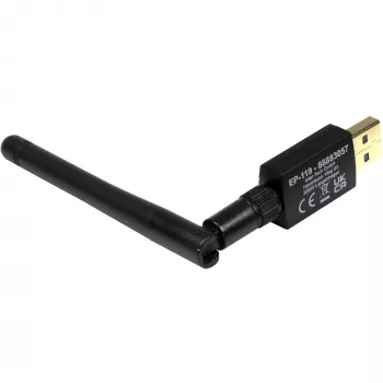 USB-WLAN-/Bluetooth-Adapter INTER-TECH EP-119, Wi-Fi 5 (802.11ac) Dualband 600 Mbit/s