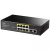 Cudy FS1010P Netzwerk-Switch Fast Ethernet (10/100) Power over Ethernet (PoE) Schwarz