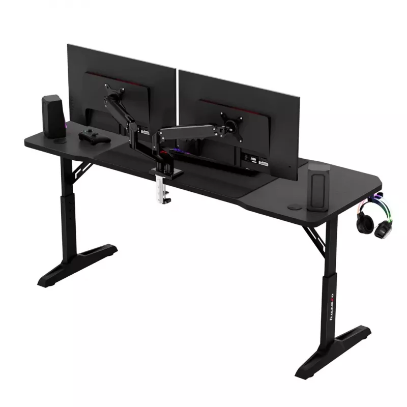 Huzaro Hero 4.6 Schwarz gaming desk