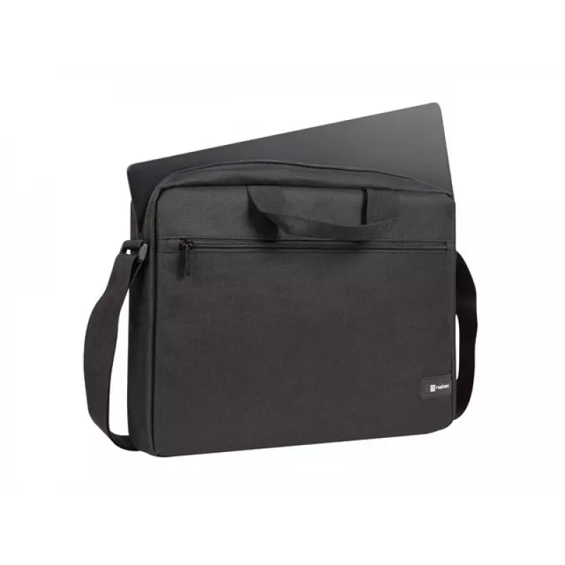 Aktentasche NATEC Wallaroo 39,6 cm (15,6 Zoll) — Polyester-Laptop-Aktentasche, geeignet für 15,6-Zoll-Bildschirme, Schwarz