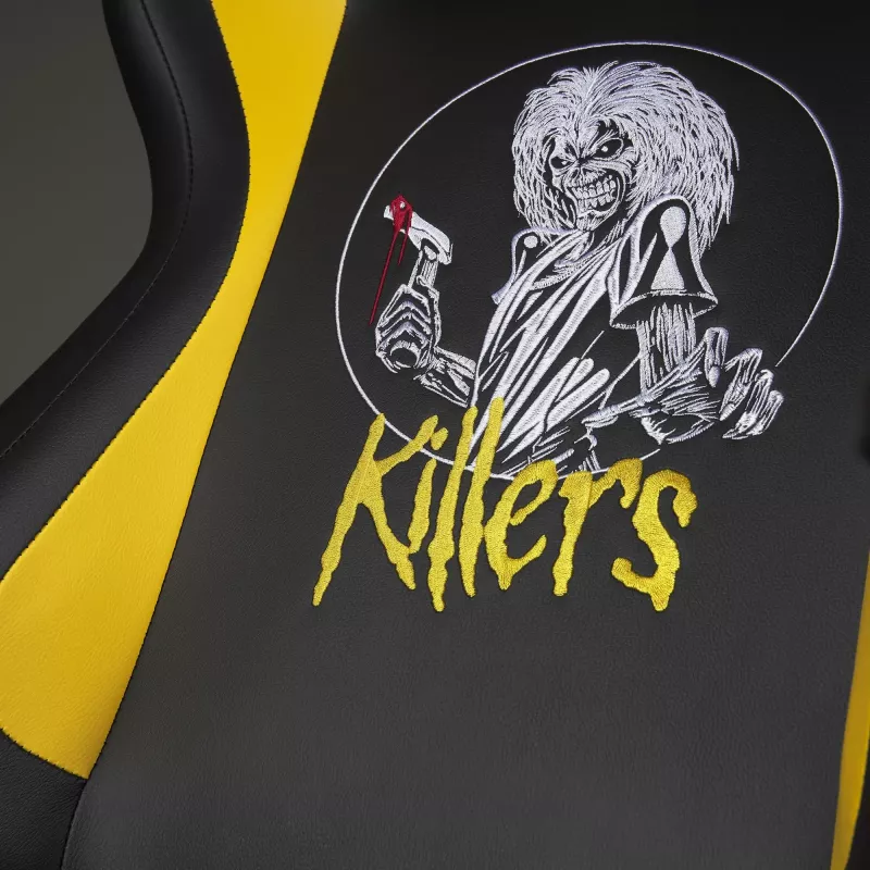 Gaming-Stuhl SUBSONIC Subsonic Pro Iron Maiden Killers — ergonomisches Design, höhenverstellbar