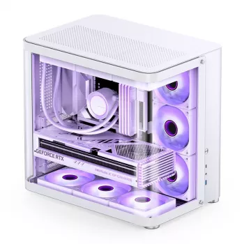 PC-Gehäuse Jonsbo TK-2 2.0 Midi Tower Schwarz