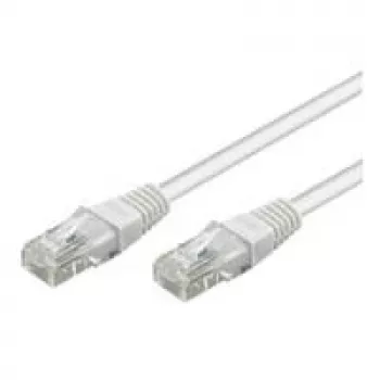 Goobay 95257 Ethernet Patchkabel Weiß