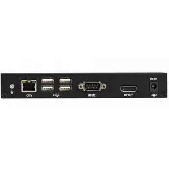 Schwarzbox Kvm Extender Catx - 4K SH DP USB 2.0 Serial Audio Local Video