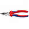 08 22 185, Spitzzange, 1,3 cm, 61 HRC, blau, rot, 55 mm, 185 mm