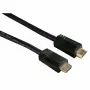 Hama HDMI/HDMI, 3 m HDMI-Kabel HDMI Typ A (Standard) Schwarz