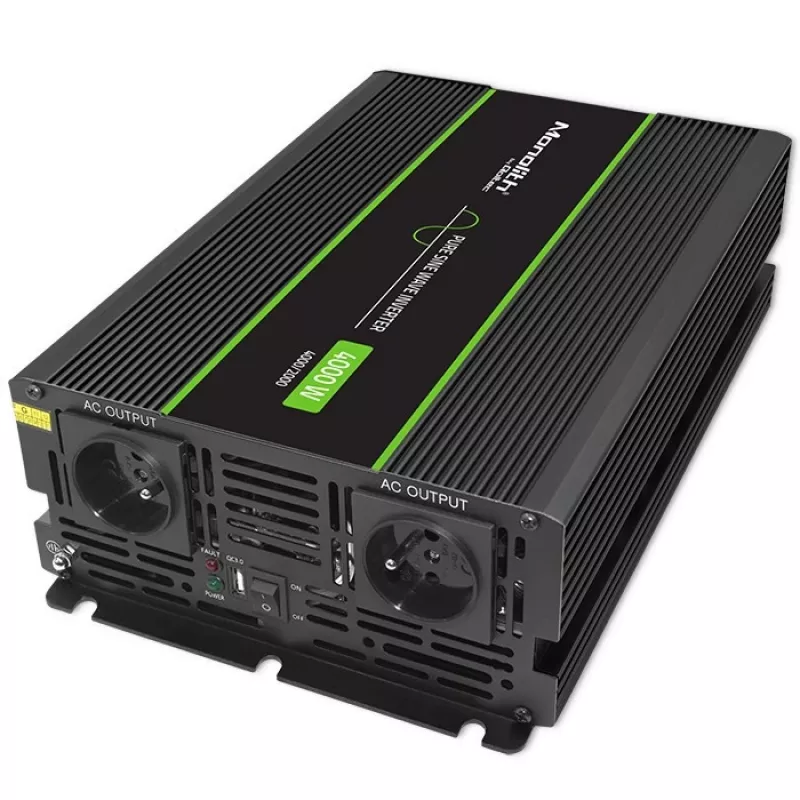 Qoltec Monolith Stromadapter/-wandler Auto 4000 W Schwarz