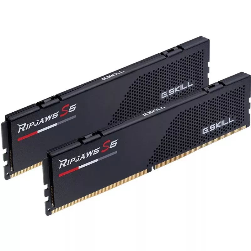G. Skill Ripjaws S5 64GB (2x 32GB) DDR5 6000MHz Dual Channel Kit Desktop-Arbeitsspeicher Schwarz