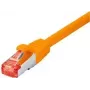 Tecline exertis Connect - Patchkabel - RJ-45 (M) auf RJ-45 (M) - 15 m - SSTP-Kabel - CAT 6 - halogenfrei - orange (71515A)