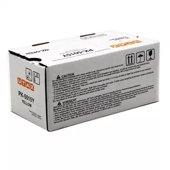 Utax 1T02R7AUT0/PK-5015Y Toner-Kit Gelb, 3K Seiten ISO/IEC 19752...