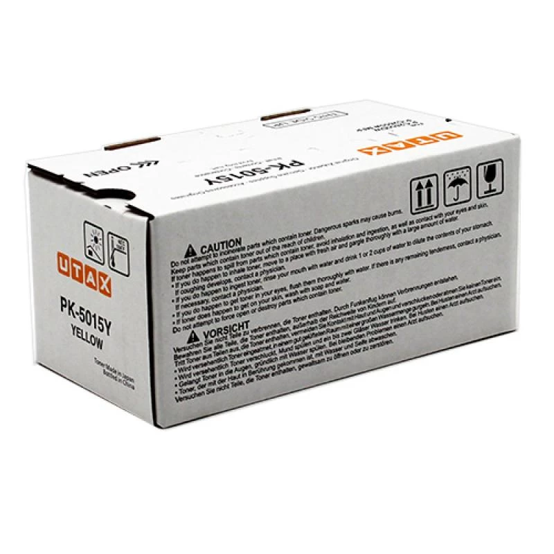 Utax 1T02R7AUT0/PK-5015Y Toner-Kit Gelb, 3K Seiten ISO/IEC 19752...
