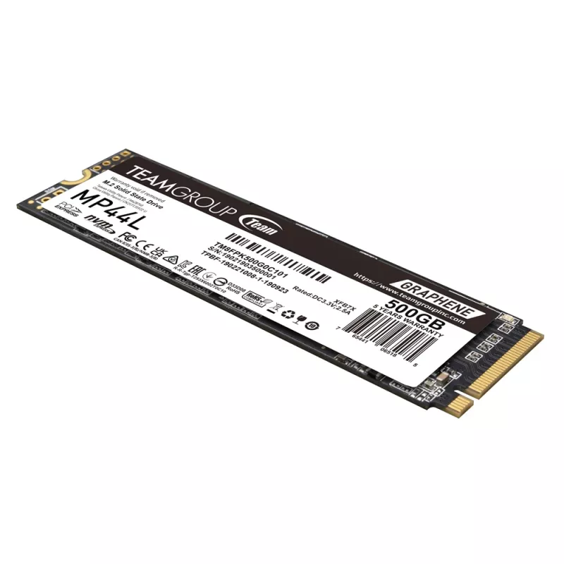 SSD-Laufwerk Team Group 500 GB M.2 PCI Express 4.0 NVMe TM8FPK500G0C101