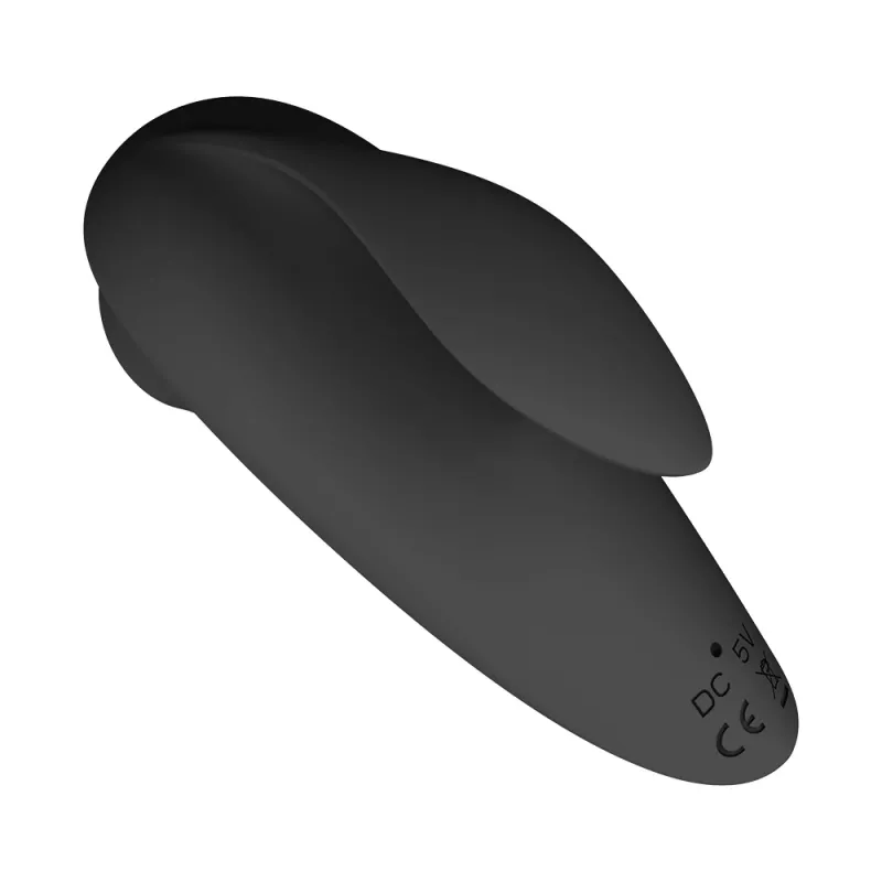 Klitoris-Massagegerät Erolab Dolphin VVS01b Schwarz — wasserdicht, wiederaufladbar