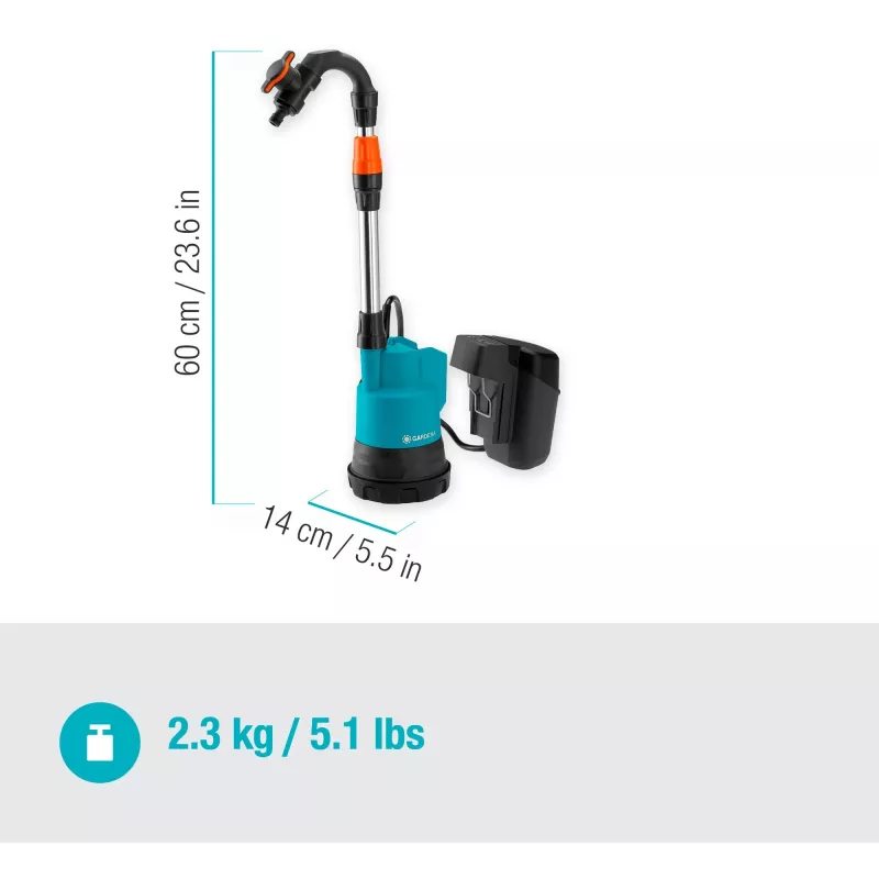 Gardena 14602-66 Gartengerät 2000 L Schwarz