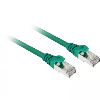 Netzwerkkabel Sharkoon Sharkoon Patch-Netzwerkkabel SFTP RJ-45 Cat.7a 10 Meter grün