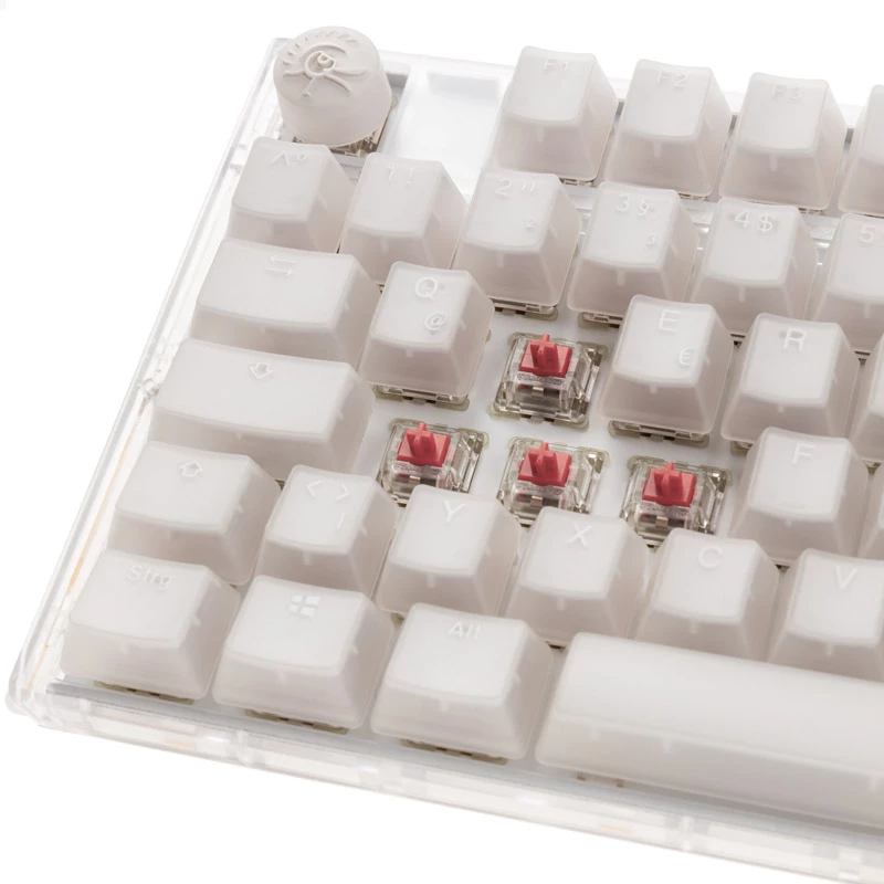 Ducky One 3 TKL Tastatur Gaming USB QWERTZ Deutsch Weiß