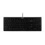 Kabelgebundene USB-Tastatur Acer GP.KBD11.04F — Full-Size QWERTY US International, Schwarz, 1,45 m Kabel