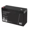 Versiegelte Blei-Säure (VRLA) AGM-Batterie Grün Cell 6V 12Ah, 94×151×50 mm, 1,65 kg
