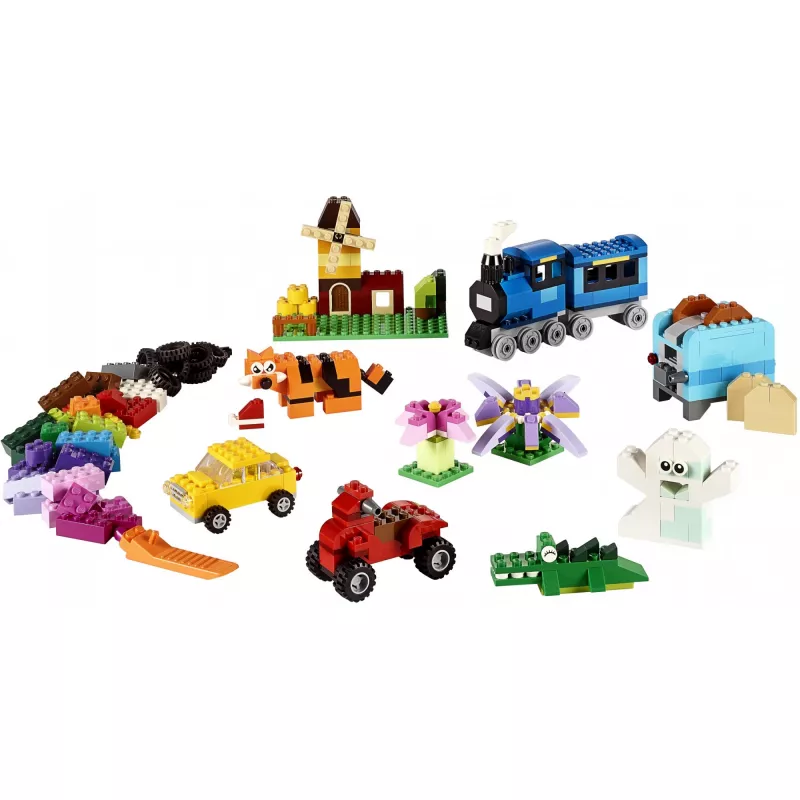 LEGO 10696 Classic Medium Creative Brick Box – Einfache Aufbewahrung, bunte Bausteine, Bauset für Kinder, Jungen und Mädchen ab 4 Jahren