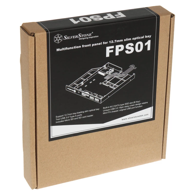 I/O-Blende Silverstone FPS01