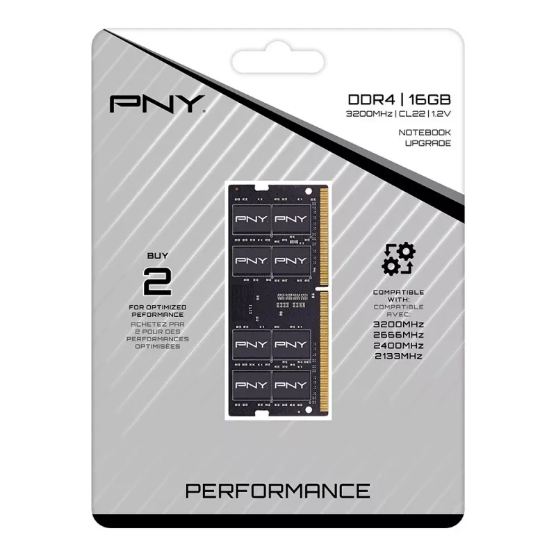 PNY Performance - DDR4 - Modul - 16 GB - SO DIMM 260-PIN
