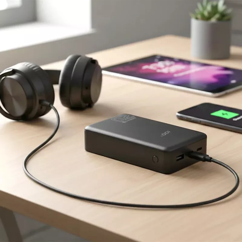 Powerbank everActive EB-22QB 20.000 mAh, 2× USB-C 20W, Quick Charge 4.0