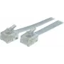 Modulares Verbindungskabel ShiverPeaks 70090-W 6/4 Western-Stecker Telefonkabel