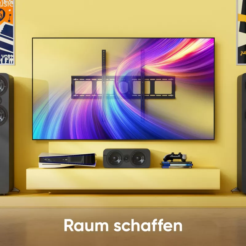 TV-Zubehör Wandhalterung/55-100/SCHWARZ UF4-B Onkron